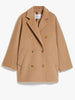 Max Mara 101801 Short Coat Camel