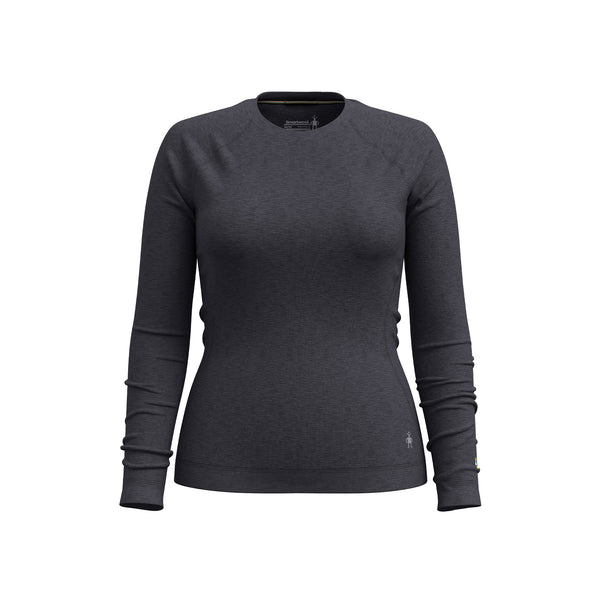 Smartwool Thermal Merino Base Layer Crew Charcoal Heather