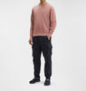 CP Company Light Fleece Sweatshirt Pink