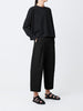 Studio Nicolson Dordoni Volume Pant Peached Cotton Black