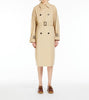 Max Mara Weekend Canasta Reversible Water-Repellent Trench Coat Honey