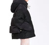 Nicole Benisti Matignon Tweed Puffer Jacket Black