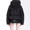 Nicole Benisti Matignon Tweed Puffer Jacket Black