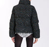 Nicole Benisti Kensington Confetti Puffer Jacket Black