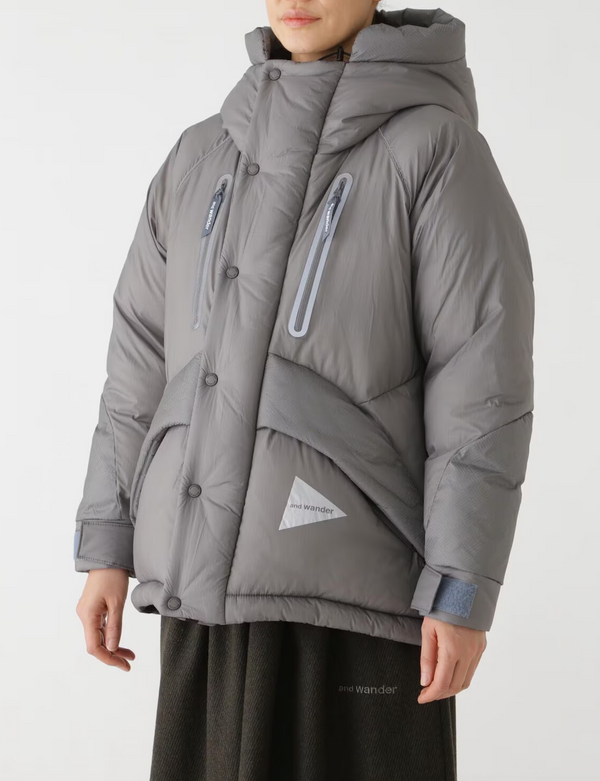 And Wander Down Jacket Gray