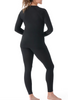 Smartwool Thermal Women's Classic All-Season Merino Base Layer Crew Boxed Black