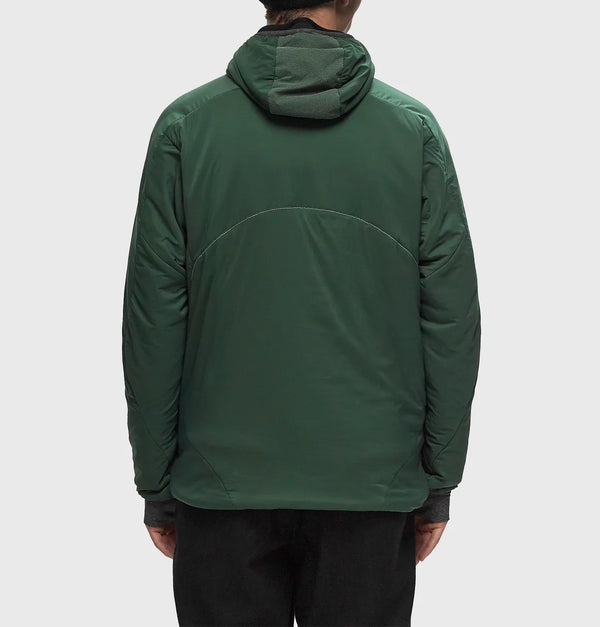 And Wander Alpha AIR Hoodie Green