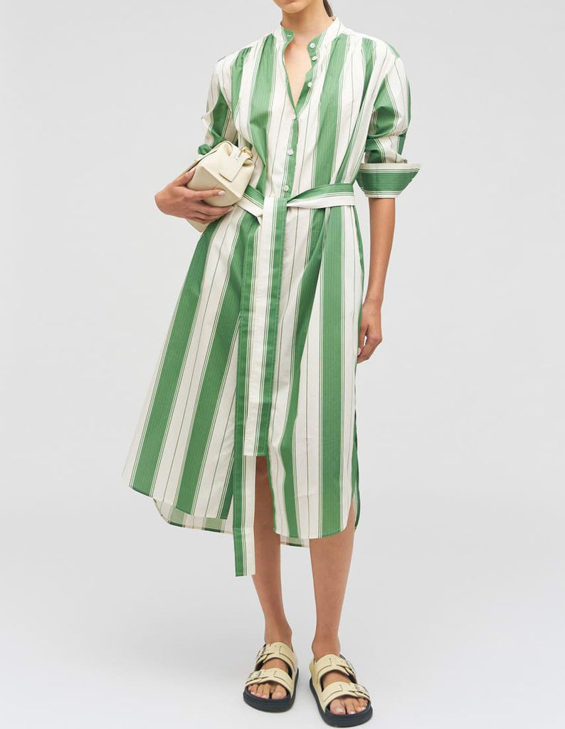 Deckchair Stripe Shirt Dress