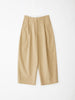 Studio Nicolson Dordoni Volume Pant Peached Cotton Tan