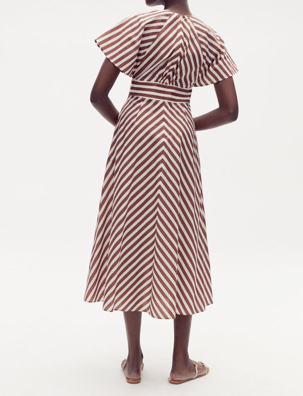 Sorrento Stripe Tie Dress