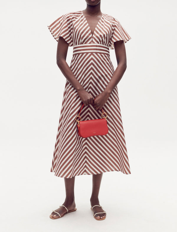 Sorrento Stripe Tie Dress