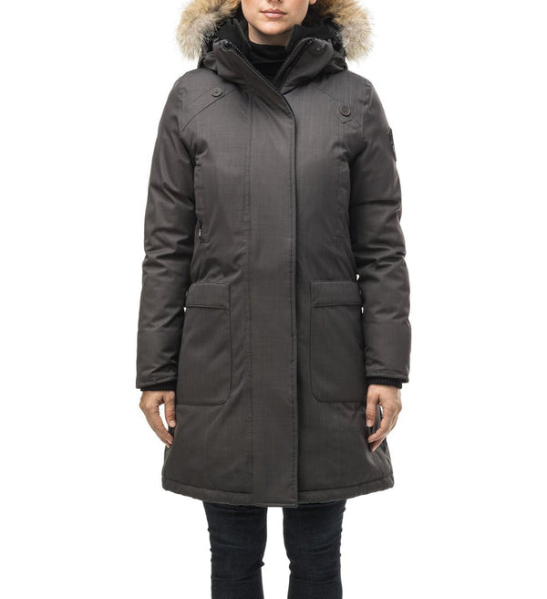 Nobis Merideth Women's Parka Steel Grey