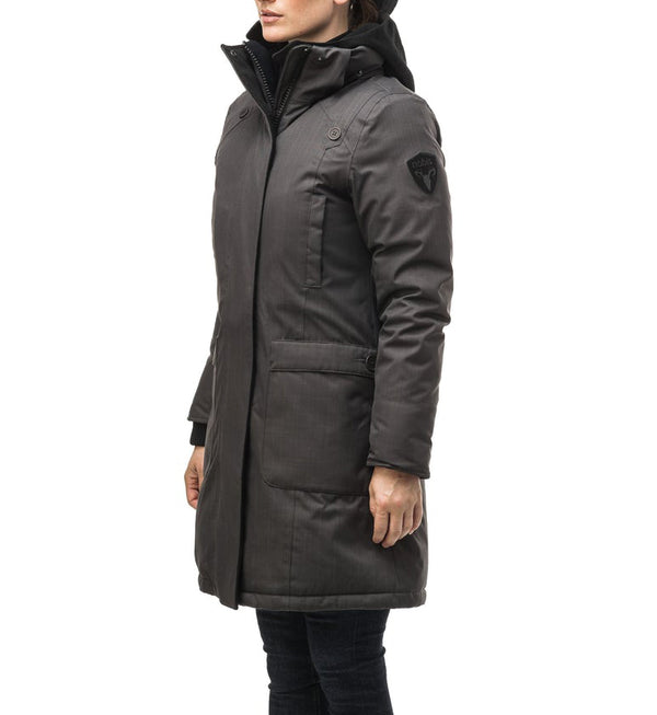 Nobis Merideth Women's Parka Steel Grey