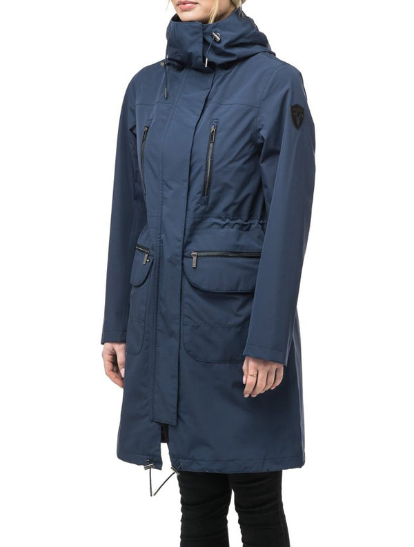 Nobis Ines Women's Anorak Coat Marine