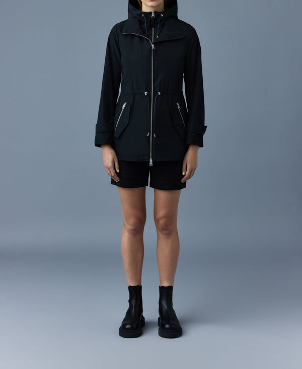 Mackage Melany 2-in-1 Rain Parka Black