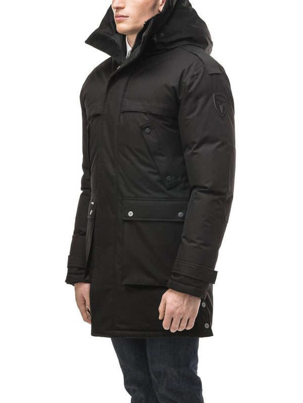 Yatesy Men's Long Parka